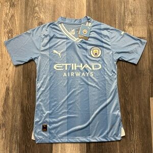 Manchester City Home Jersey 23/24 Large